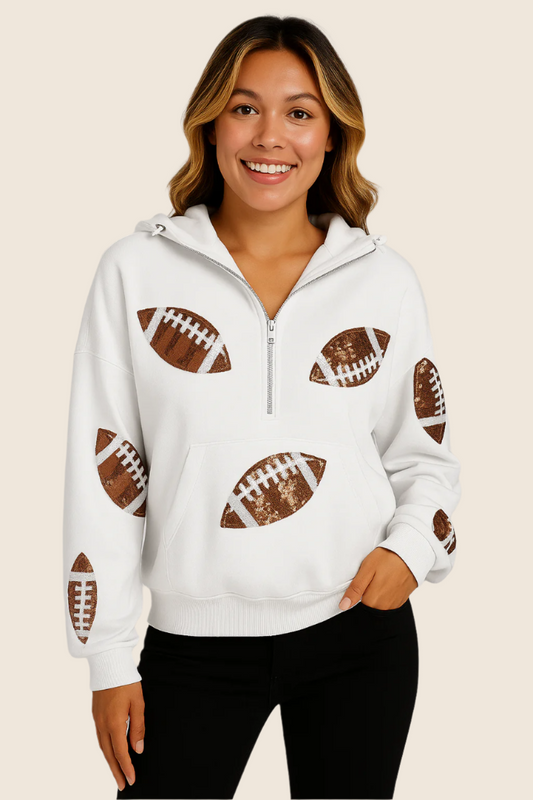 Touchdown Sparkle Hoodie