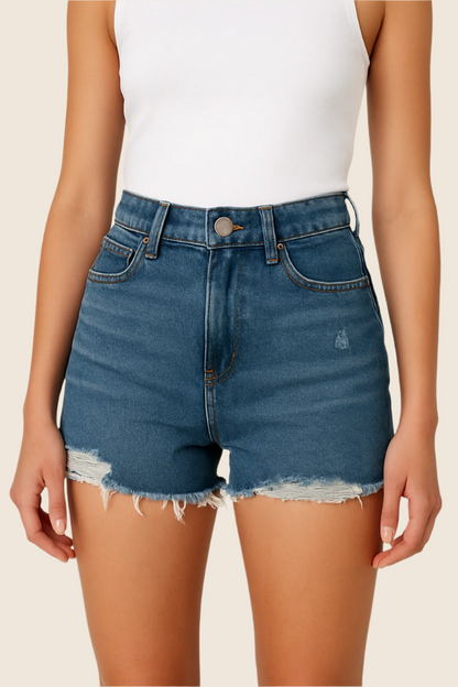 Leo-Jeansshorts