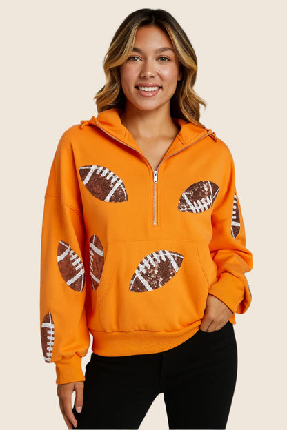 Touchdown Sparkle Hoodie