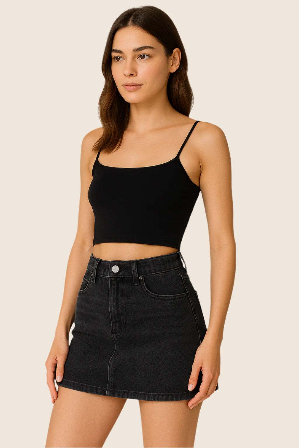 Rebel-Jeansrock