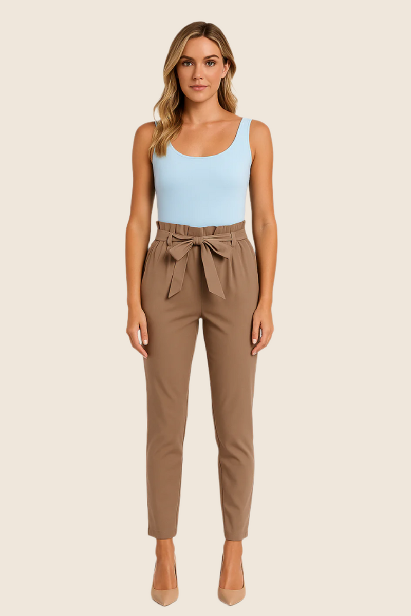 Caramel Tie Pants