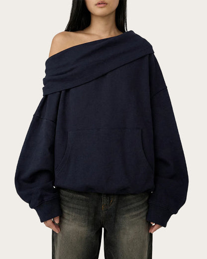 Eclipse Drape Hoodie