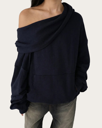 Eclipse Drape Hoodie