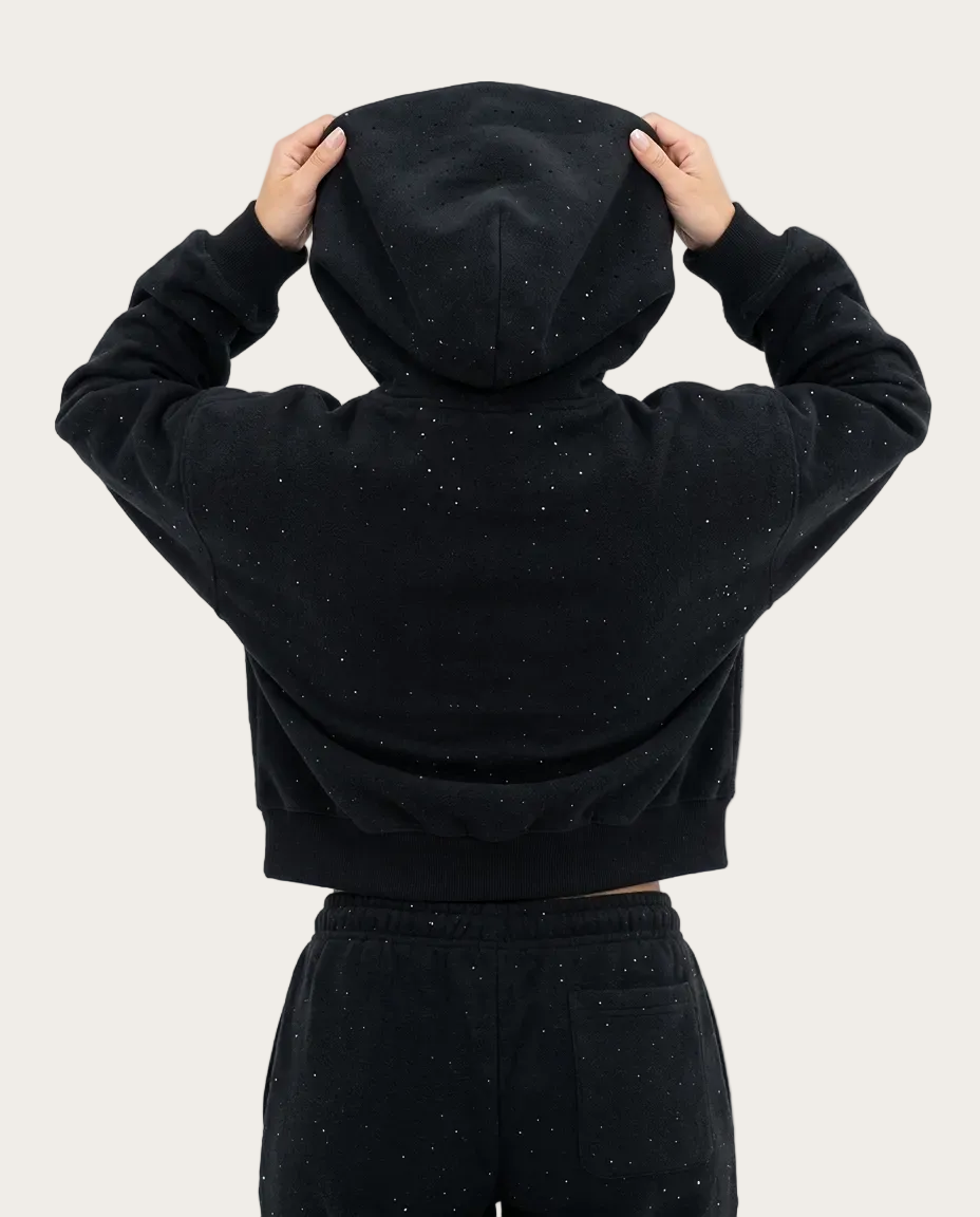 Project Unisex Rhinestone Hoodie