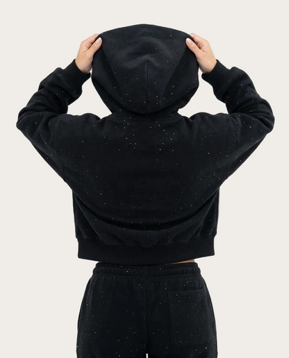 Project Unisex Rhinestone Hoodie