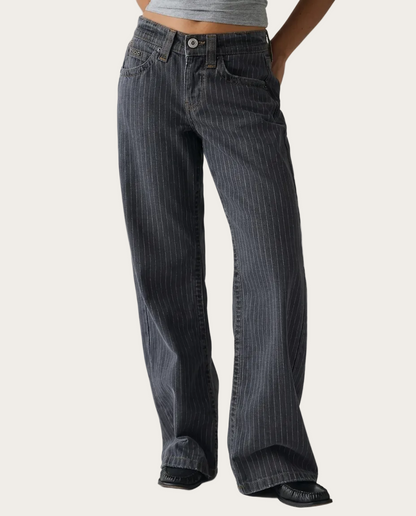 Soho Pinstripe Jeans