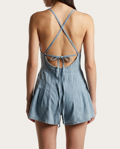 Dazed Denim Romper