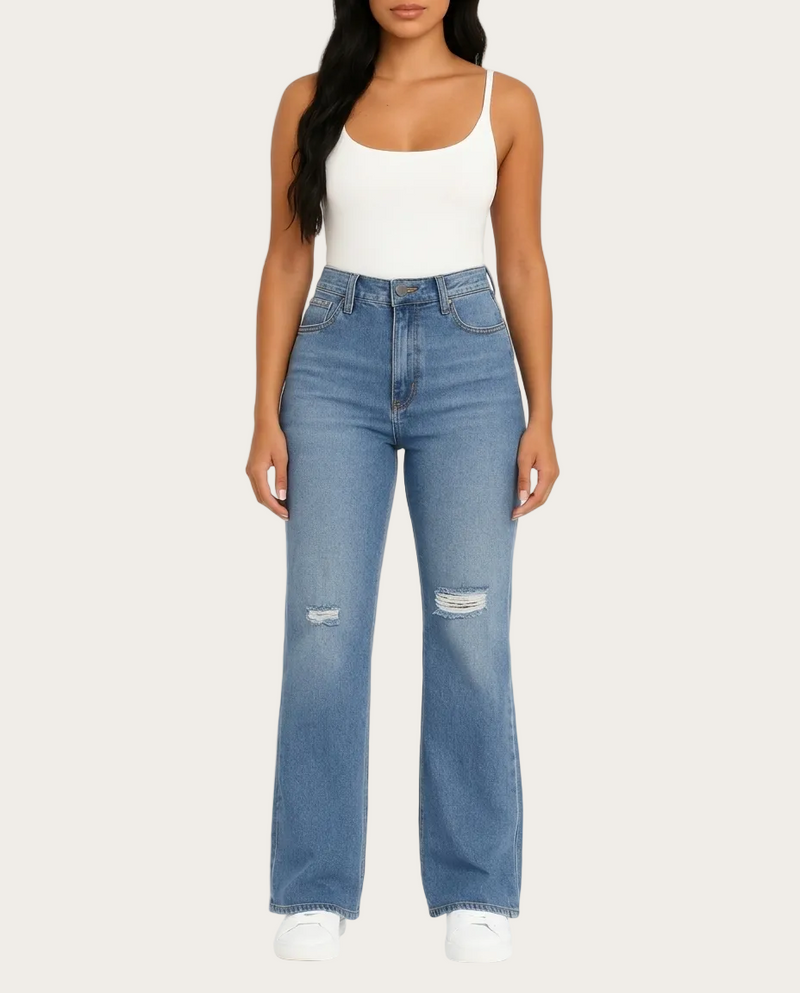 Roxy Distressed Denim