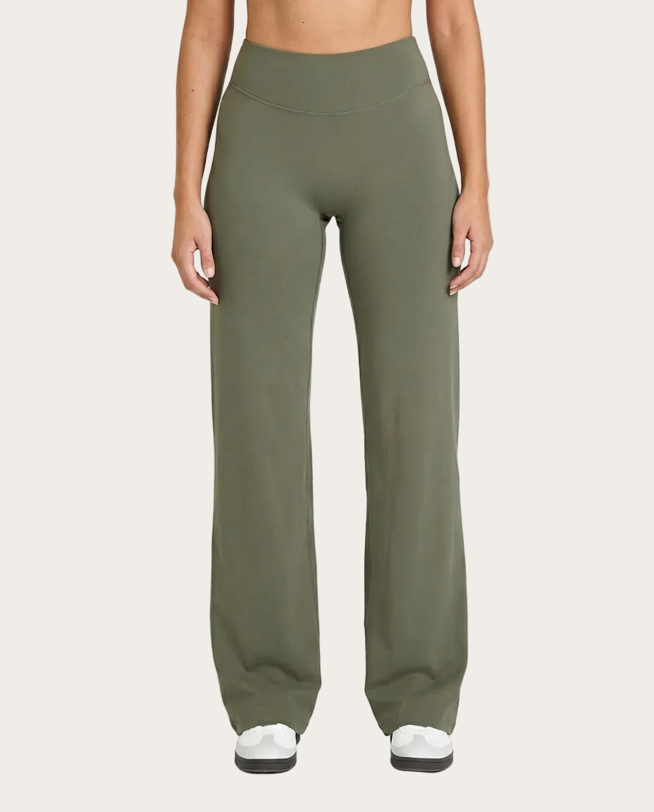 Leggings de yoga con corte de bota