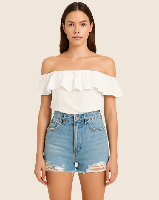 Leo-Jeansshorts