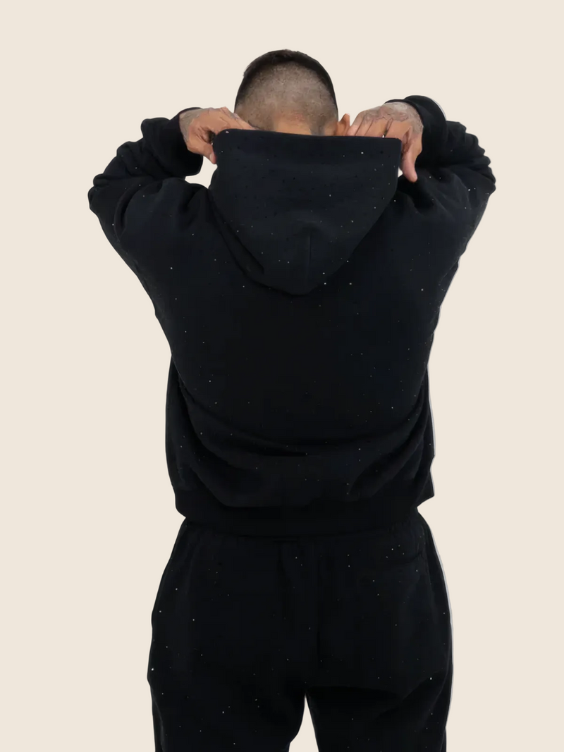 Project Unisex Rhinestone Hoodie